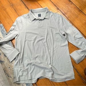 Myles long sleeve polo (large)